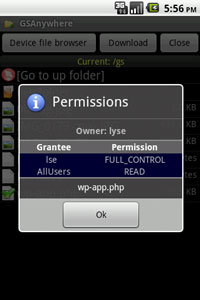 Permissions/ACL