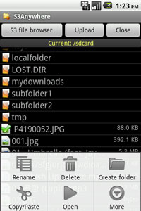 Hanset file manager
